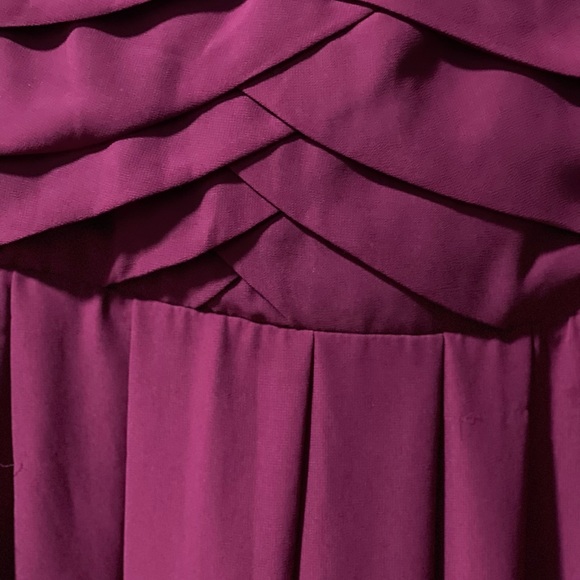 Express Fuchsia Strapless mini Dress size 0 - Picture 5 of 16